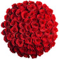 GlobalRose 100 Red Roses Bouquet - Responsibly Sourced Roses Fresh Flowers - Hand-Picked Flowers Fresh Bouquet for Mothers Day  Birthday & Special Occasions (4 Bunches of 25 Stems)