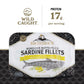 Brunswick Sardine Fillets in Mustard & Dill Sauce, 3.75 oz Can, Pack of 12, Gluten Free, Keto Friendly, 17g Protein per Serving