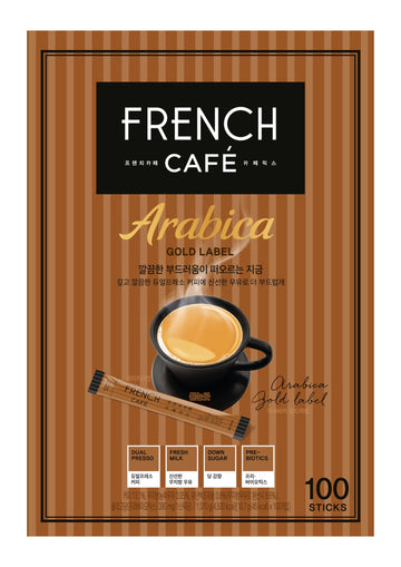 Namyang French Cafe Arabica Gold Label Instant Coffee Mix (100 Sticks)
