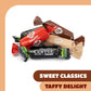 Taffy Candy Mix - 2 Pound Bag (150 Count) - Individually Wrapped Vanilla  Chocolate  Strawberry Caramels and Coffee Chews - Assorted Candy Variety Pack