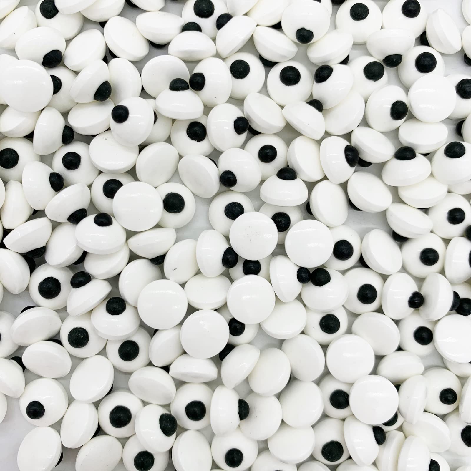 Halloween Small Candy Edible Eyeballs Eyes Sprinkle Cake Cupcake Toppers Dessert Cookie Decorations Party Supplies 3 Oz