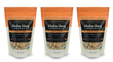 Hudson Henry Granola, Cashews & Coconut - 12 oz. package, Pack of 3 | Non-GMO Project Verified