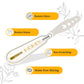 Elephant Park 100% Raw Unfiltered Honey Spoon Stirrer 20 Pack Premium Us Grade A Non-Gmo Individually Wrapped And Sealed On The