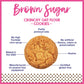 Goodie Girl Brown Sugar Crunchy Oat Flour Cookies | Certified Gluten Free | Peanut Free | Kosher (5.5Oz Box, 3 Pack)