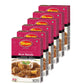 Shan - Meat Masala Seasoning Mix (100G) - Spice Packets For Medium Meat Curry (Pack Of 6)