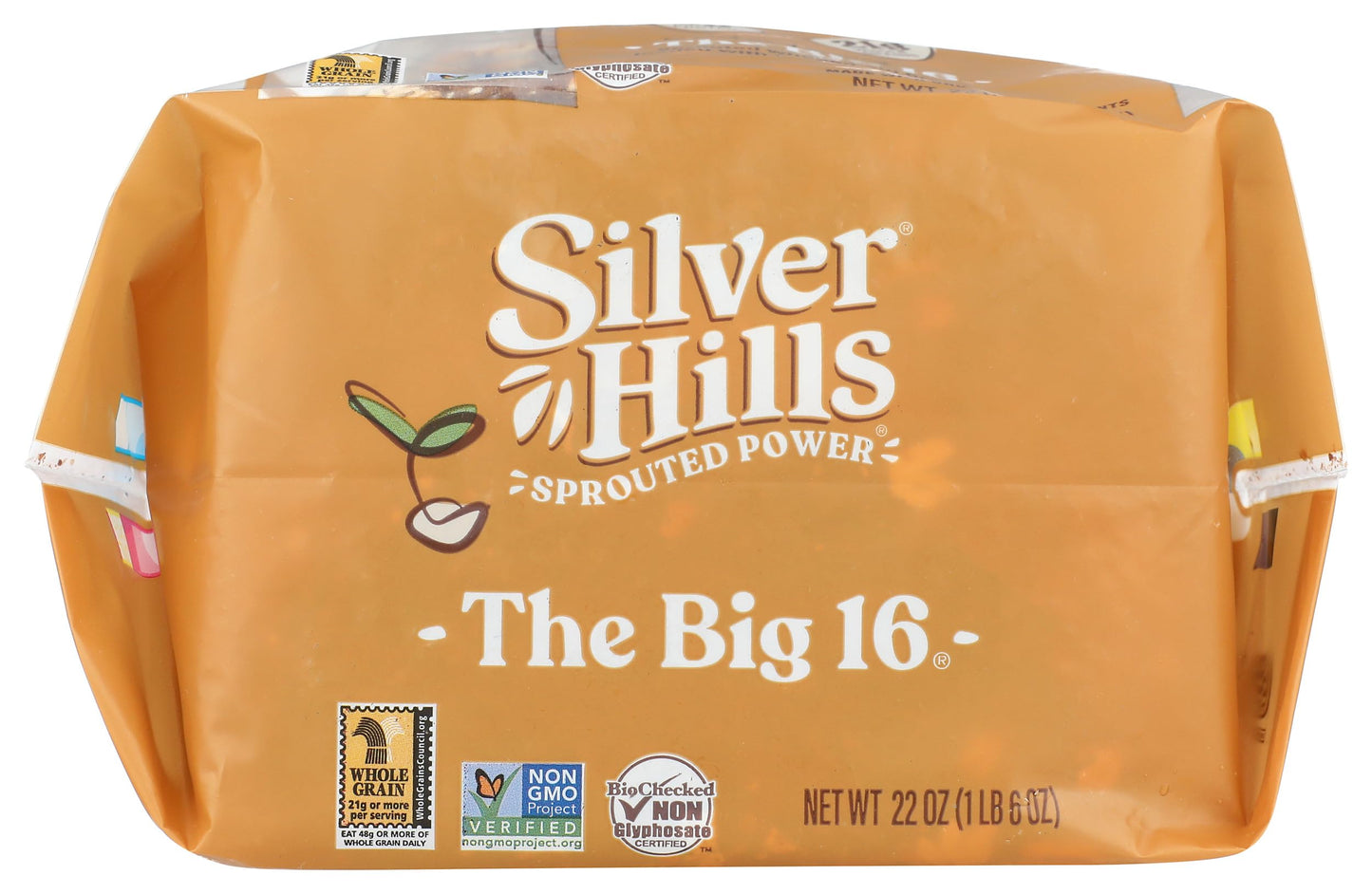 SILVER HILLS BAKERY Sprouted The Big 16 Bread, 22 Ounce (Frozen)