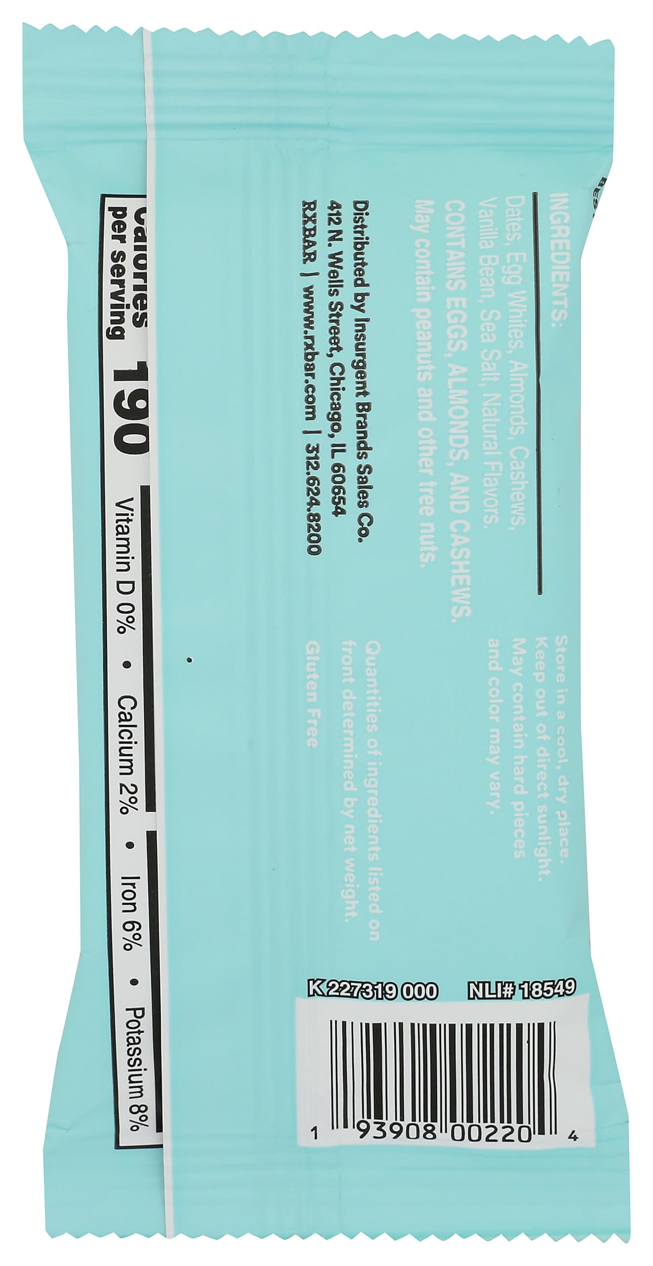 Rxbar, Bar Almond Vanilla, 1.83 Ounce