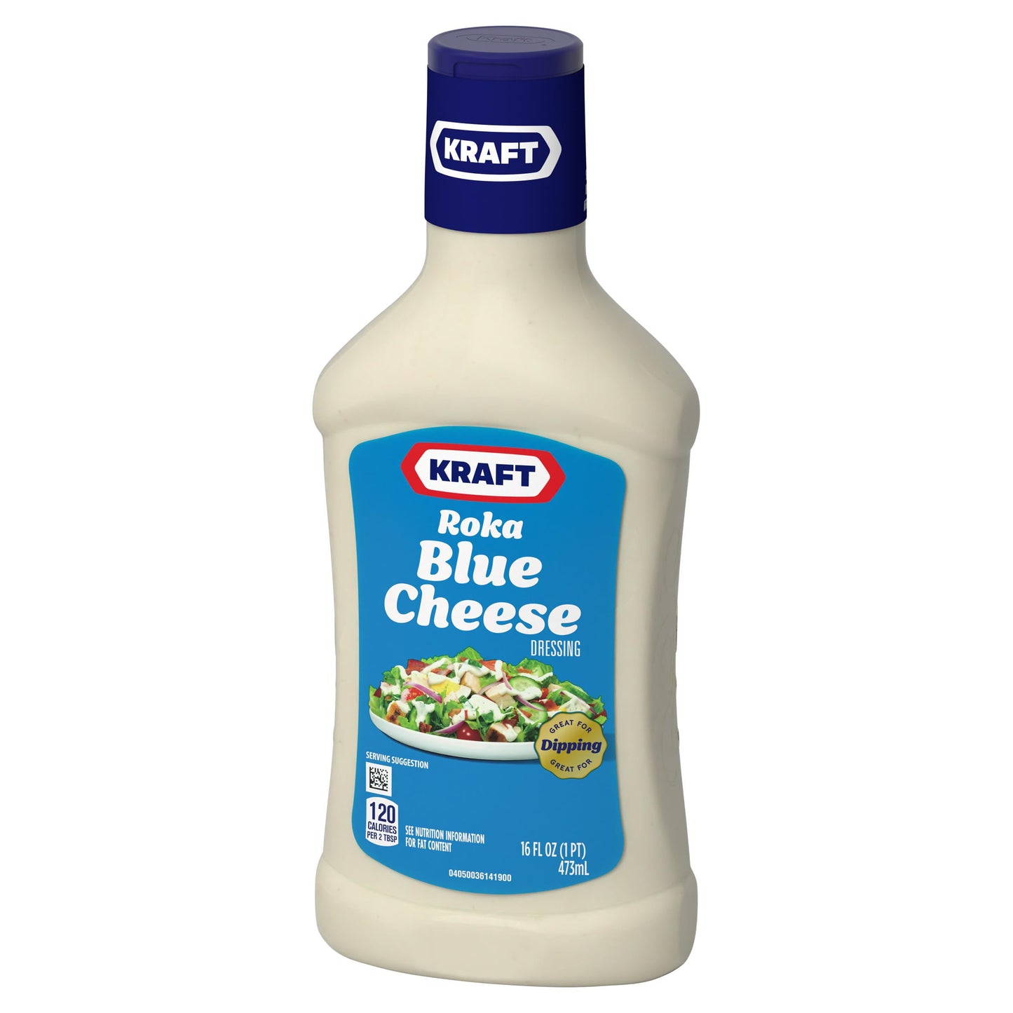 Kraft Salad Dressing, Roka Blue Cheese, 16 Oz