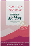Maldon - Himalayan Pink Salt, 8.8 oz - Selected by Our Seasoned Experts - Pink Coarse Rock Salt from the Foothills of the Himala
