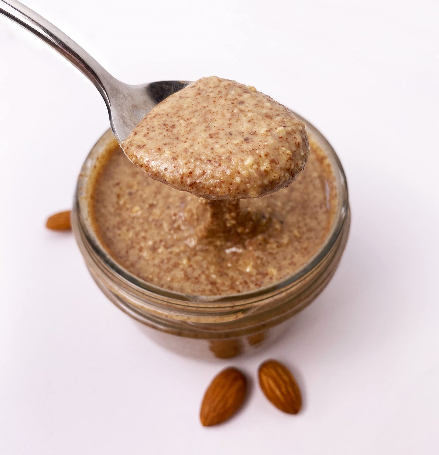 Wilderness Poets, Roasted Almond Butter - Organic, Smooth, Creamy, No Salt, Unsweetened Nut Butter - Bulk Size (7 Pound - 1 Gall