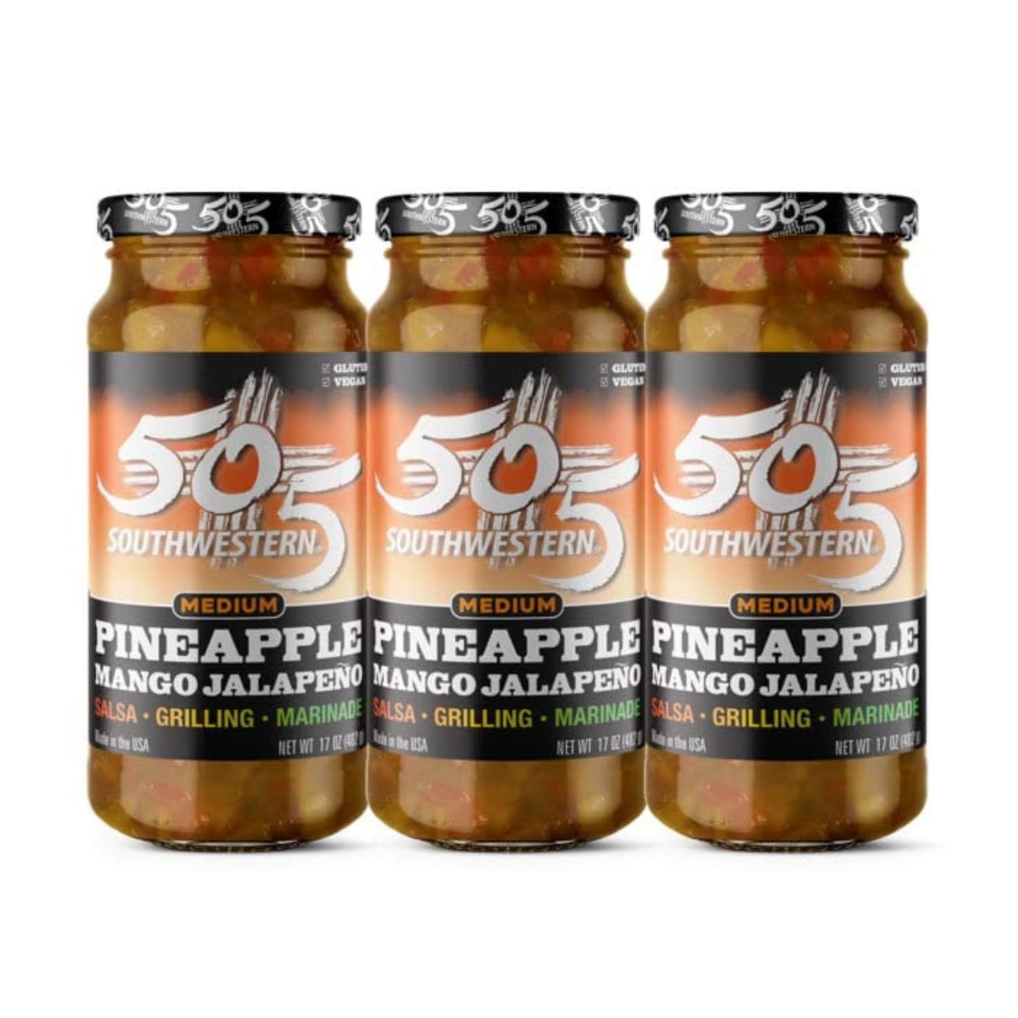 505 Southwestern (3-17oz Value Pack, Pineapple Mango Jalapeno)