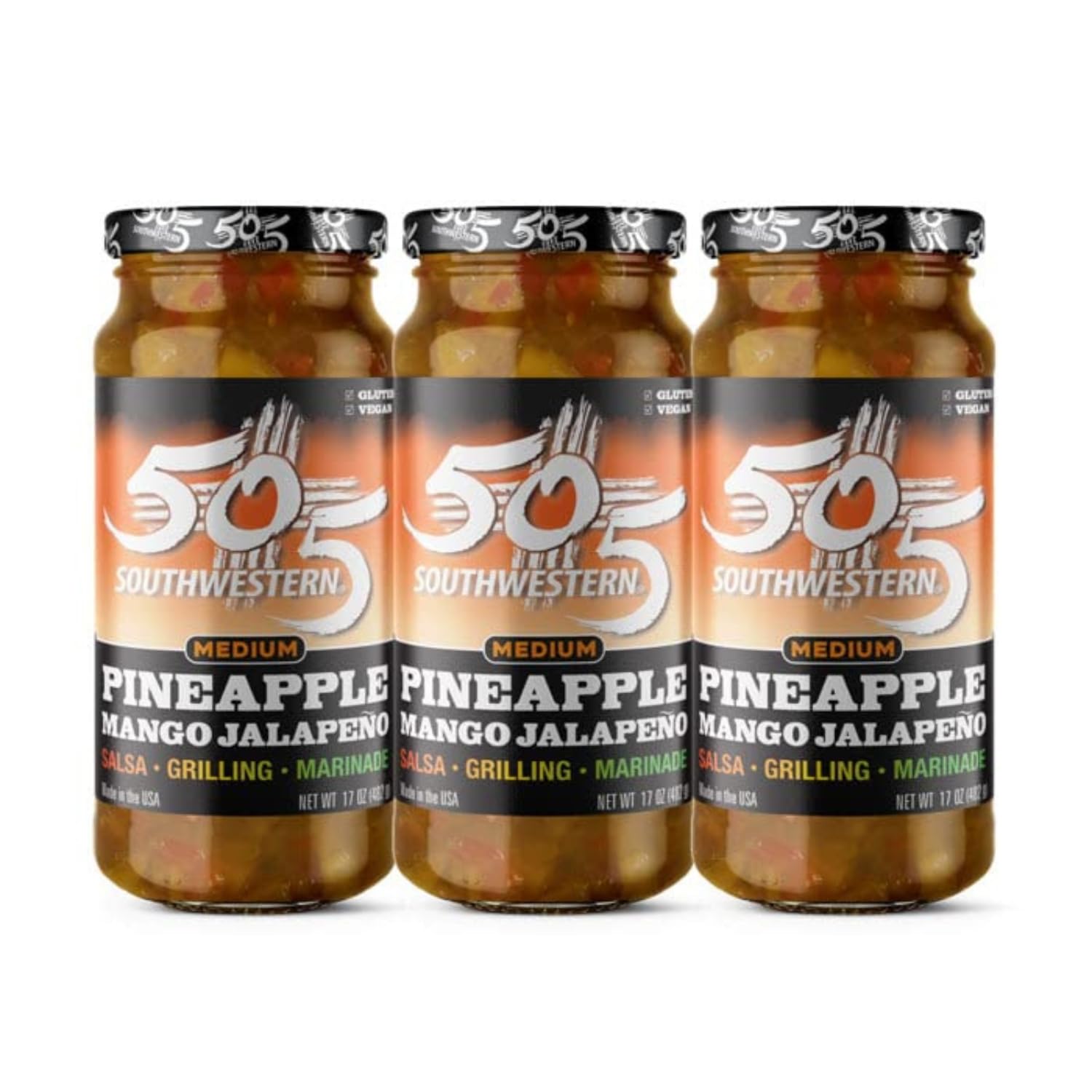 505 Southwestern (3-17oz Value Pack, Pineapple Mango Jalapeno)