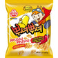 OTTOGI PPUSHU PPUSHU NOODLE SNACK- Spicy Rice Cake Flavor (90g) - 24 Pack