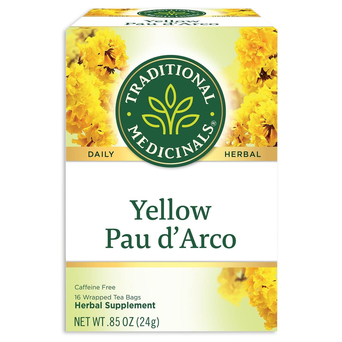 Traditional Medicinals Pau dArco Herbal Tea, 16 ct