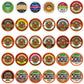 Crazy Cups Flavored Decaf Coffee Pods Variety Pack, 30 Single Serve Capsules for Keurig, Assorted Flavors, No Duplicates