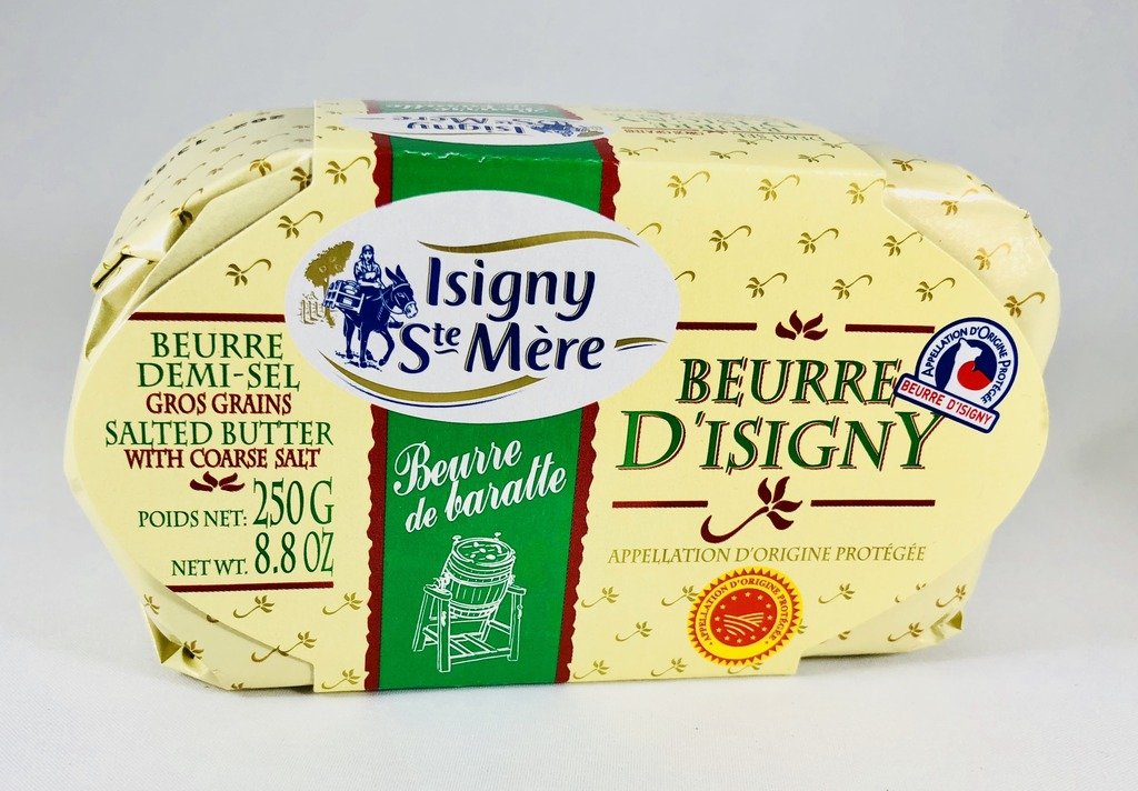 Beurre DIsigny French AOP Butter with Coarse Sea Salt