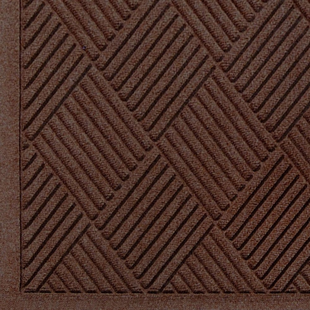 Waterhog Diamond | Commercial-Grade Entrance Mat With Fabric Border - Indoor/Outdoor, Quick Drying, Stain Resistant Door Mat (Da