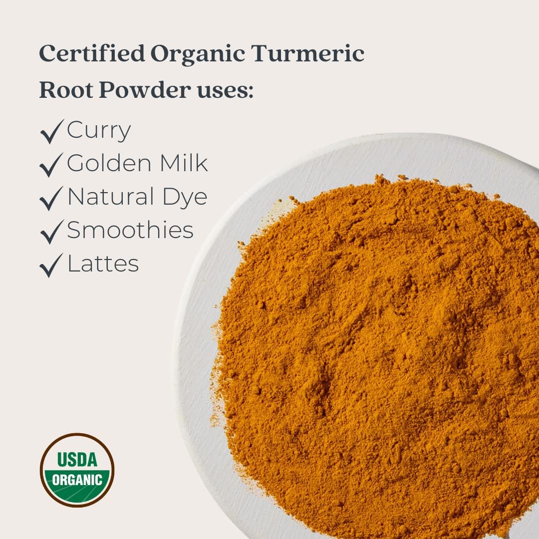 Starwest Botanicals Organic Turmeric Root Powder, 2.47 oz (70 g)