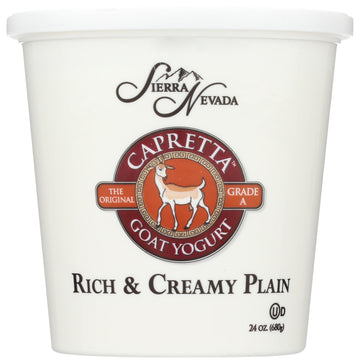 Sierra Nevada Cheese Plain Goats Milk Yogurt, 24 Oz