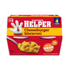 Hamburger Helper Cheeseburger Macaroni Microwave Cup (2 oz - 4 Pack) No Artificial Flavors, Ready in 4 Minutes, Quick Meals for 