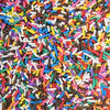 Sprinkles For Ice Cream Cake Topper And Decorations - Ice Cream Sprinkles In Colorful Vegan Rainbow Jimmies - Ice Cream Sundae Toppings In Rainbow And Chocolate Sprinkles For Cake Decorating, Baking