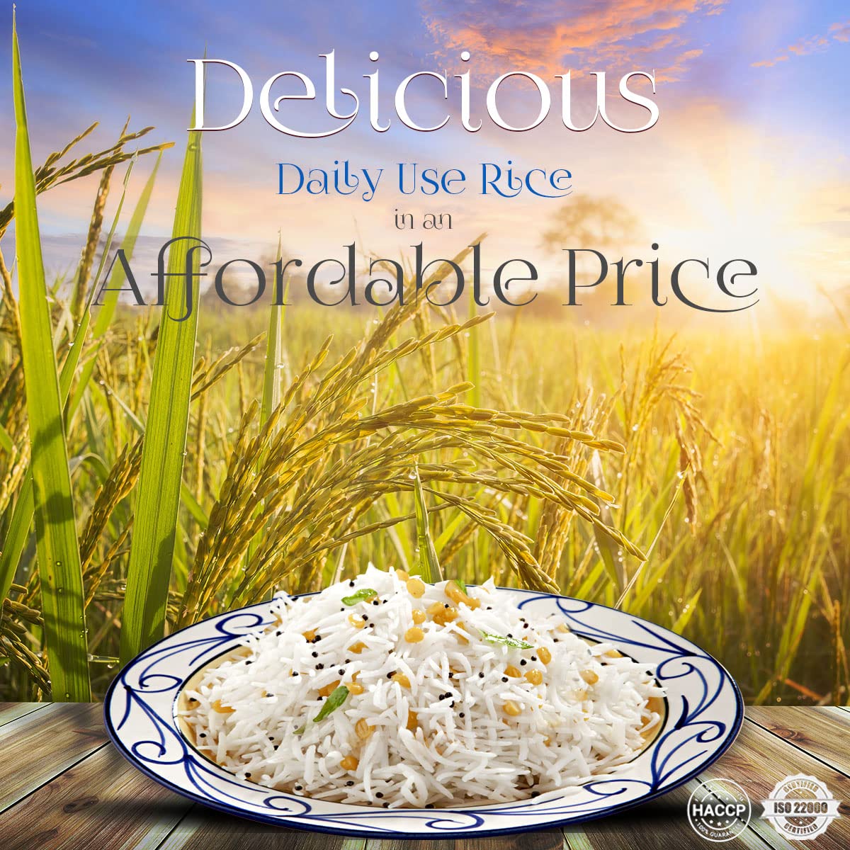 Shahzada Basmati Rice - Classic White, Aged, Aromatic, Vegan, Gluten-Free, 2lb Resealable Zip-Lock Bag