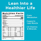 GNC Total Lean Lean Shake Classic - Swiss Chocolate, 16 Servings, Model 370111