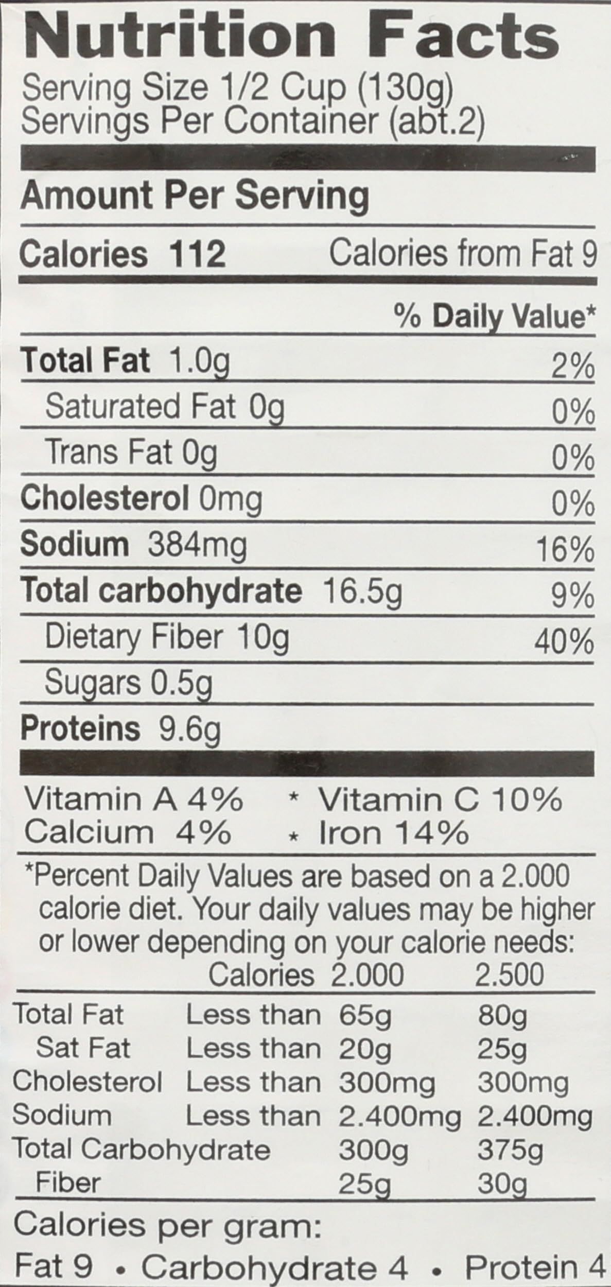 BIOITALIA Organic Canned Green Lentils, 14 OZ