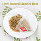 FullChea Licorice Root Tea Bags - Non-GMO, Caffeine-Free Herbal Tea, 40 Count, 2g/bag