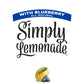 Simply Lemonade with Blueberry All Natural, 52 Fl Oz Bottle
