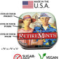 The Unemployed Philosophers Guild Retiremints Breath Mints - 1 Tin, Net Wt .4Oz (12G)