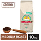Newman'S Own Organics Breakfast Blend, Ground Coffee, Fair Trade Certified, Medium Roast, Bagged 10Oz