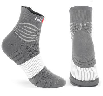 Neenca Compression Socks, Medical Athletic Ankle Socks For Injury Recovery & Pain Relief, Sports Protection-1 Pair,20-30 Mmhg