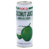 Foco Coconut Juice, Plant Based, 17.6 Fluid Ounces (Pack Of 24)