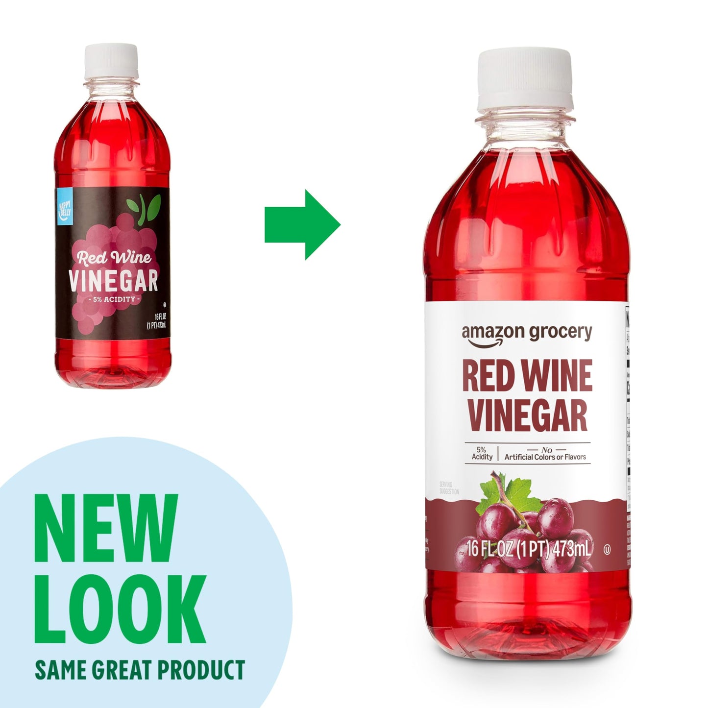 large online retailer Grocery Red Wine Vinegar 16 Fl Oz (Pack of 1)