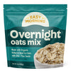 Easy Morning Overnight Oats ? Organic Mix Of Rolled Oats, Flax, Chia, Steel Cut Oats ? Make In Overnight Oats Containers With Li