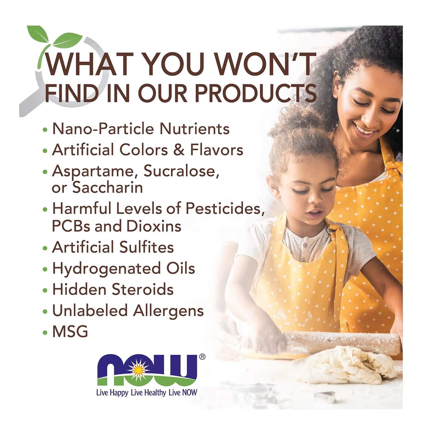 NOW Foods, Certified Organic Coconut Sugar, Alternative to Table Sugar, Low Glycemic Impact, from Sustainably Harvested Coconuts