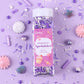 Purple Sprinkles For Cake Decorating 4.23Ounce - Sugar Mix Contains Star & Pearl Sprinkles For Cupcake Toppers, Ice Cream, Candy
