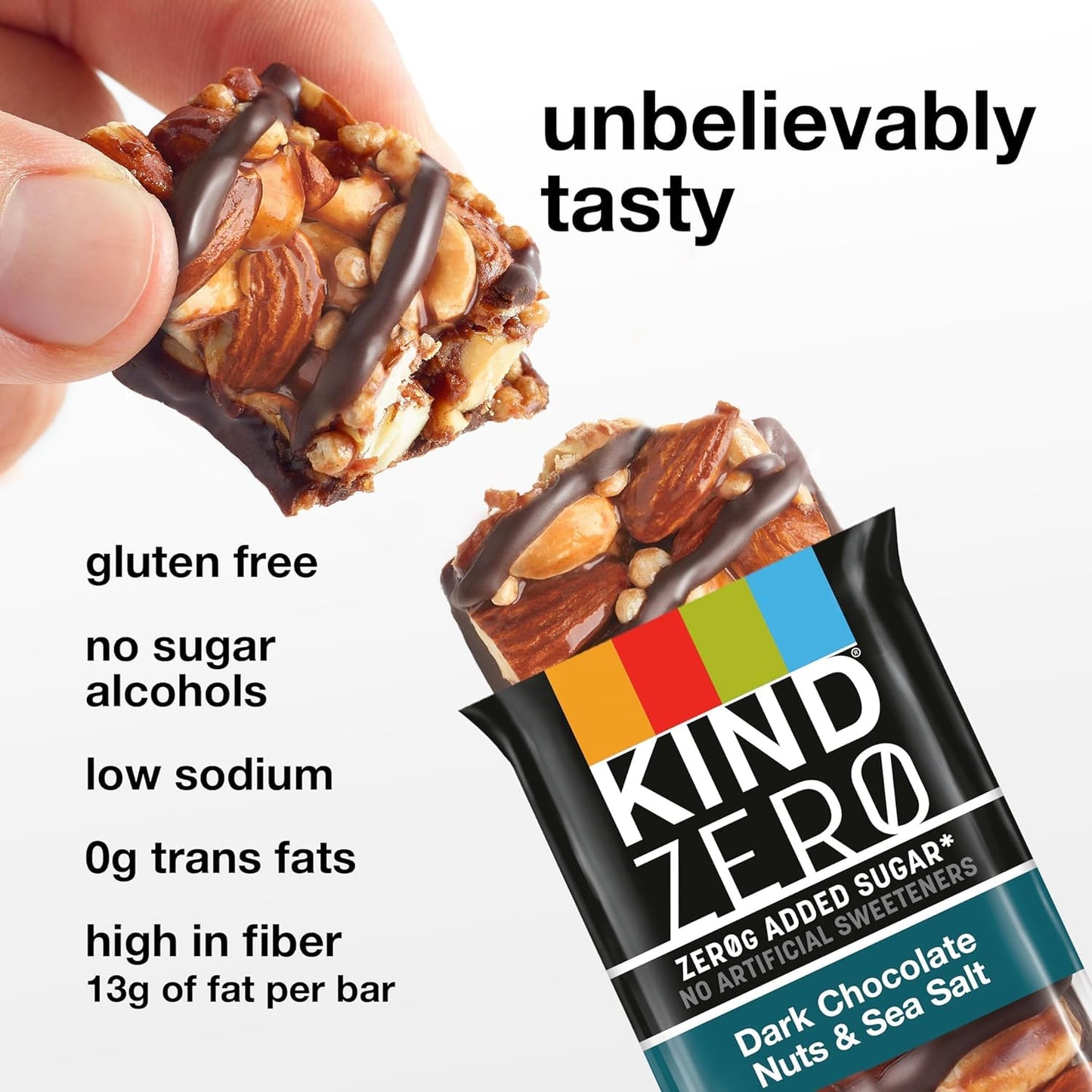 KIND Protein MAX & ZEROg Added Sugar Bundle, High Protein Bars, 12 Count Pack, 4 Flavors