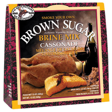 Hi Mountain Brine Mix for Fish & Poultry, Classic Brown Sugar, 13 Ounce, Pack of 1