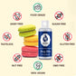 Herbeklab Navy Blue Food Coloring Oil Dye for Chocolate 2 Fl Oz - Concentrated Oil Based for Melting Candy, Cake Pops, Strawberries