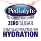 Pedialyte Electrolyte Water With Zero Sugar, Hydration With 3 Key Electrolytes & Zinc For Immune Support, Fruit Punch, 1 Liter,