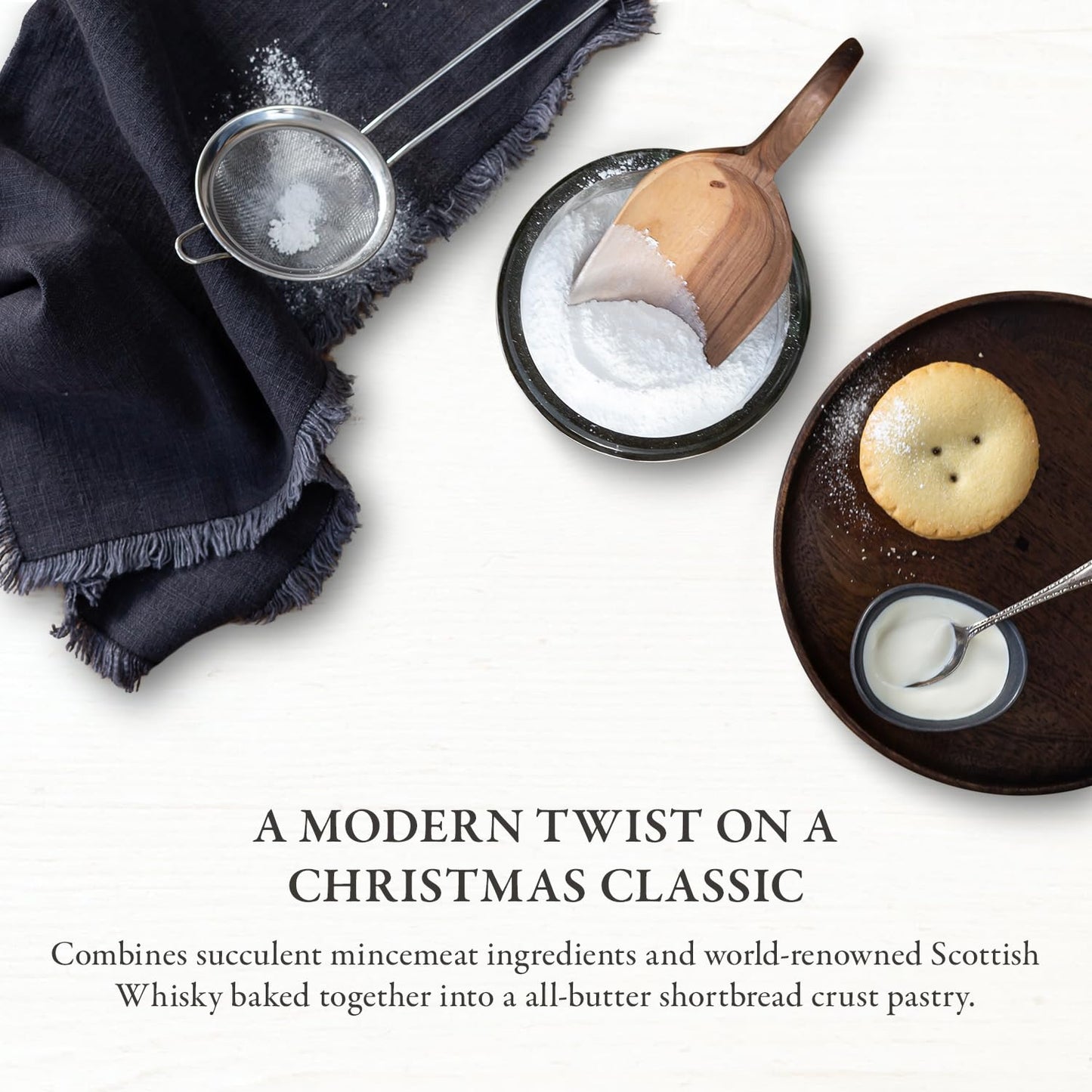 Walkers Shortbread Mincemeat Tarts - 6 Count (Pack of 2) - Infused with Glenfiddich Whisky - elegant Holiday   from Scotland