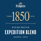 Folgers 1850 Expedition Blend Medium Roast Ground Coffee, 12 Ounce (Pack Of 6)
