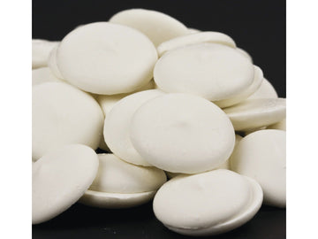 Merckens Coating Wafers, Super White, 2 Pound Package, Melting Chocolate