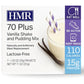 HMR 70 Plus Shake & Pudding Mix | Meal Replacement Powder | Lactose-Free | 15g Protein | Easy to Make | Low Calorie (7.35 Ounce 