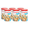 Pirouline - Vanilla Rolled Wafers - Rolled Wafer Sticks, Crème Filled Wafers, Rolled Cookies For Coffee, Tea, Ice Cream, Snacks, Parties, Gifts, And More - 14.1Oz Tin 6 Pack