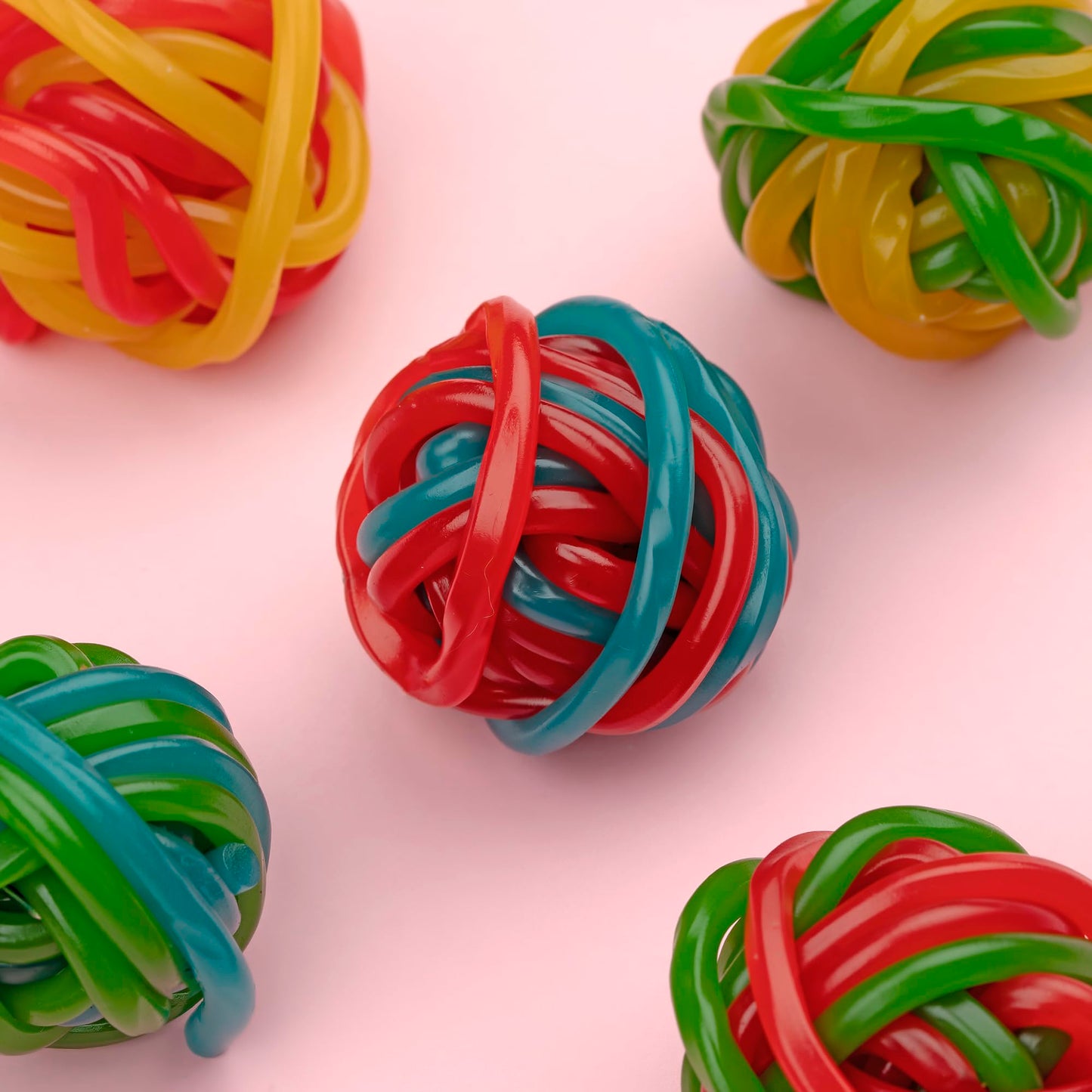 Bebeto Rainbow Licorice Laces - String Licorice Laces Candy For Decorating Baked Goods, Making Knots, Fun Snacks - 2Lbs Bulk Siz