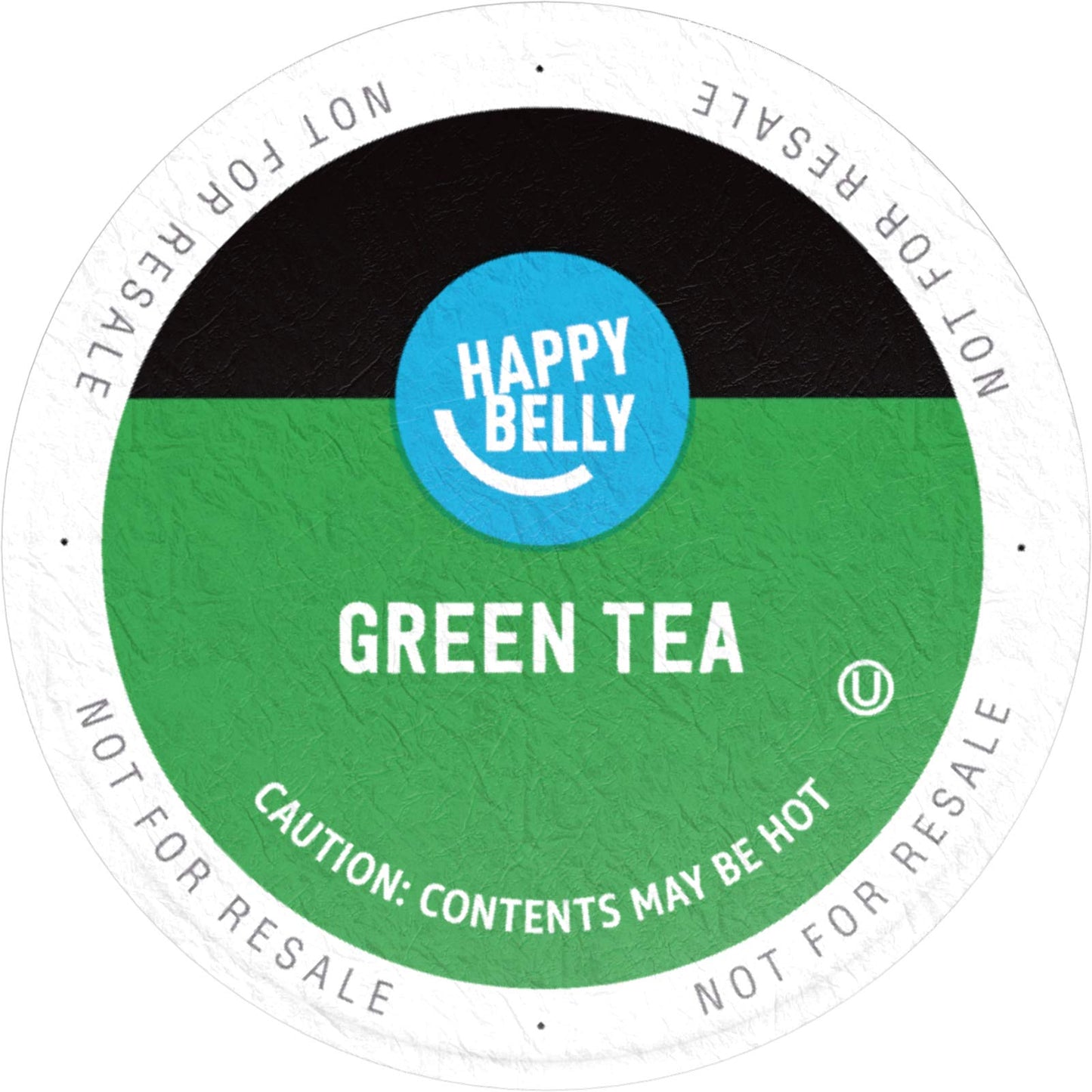 Happy Belly Green Tea Pods for 2.0 K-Cup malt-inspired, 24 Count, Compatible with K-Cup Machines