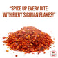 Sichuan Chili Flakes, 8 Oz - Traditional Red Pepper Spices And Szechuan Seasoning For Thai, Korean, Mexican, And Asian Dishes, A
